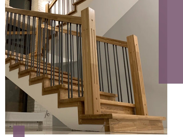 Реставрация деревянных и металлических лестниц в Шуе