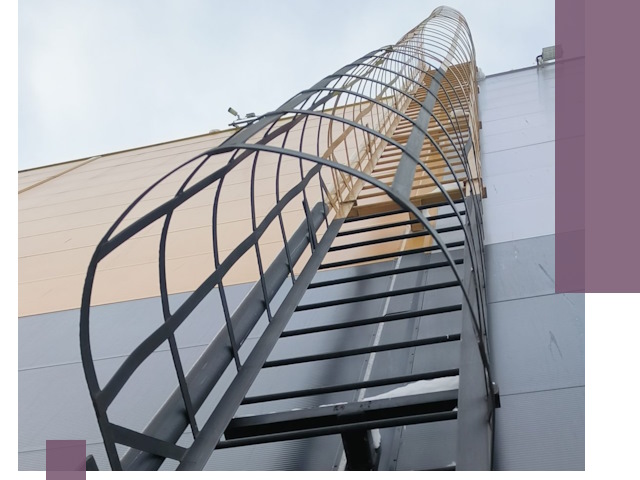 Изготовление и монтаж пожарных лестниц в Шуе профессионально