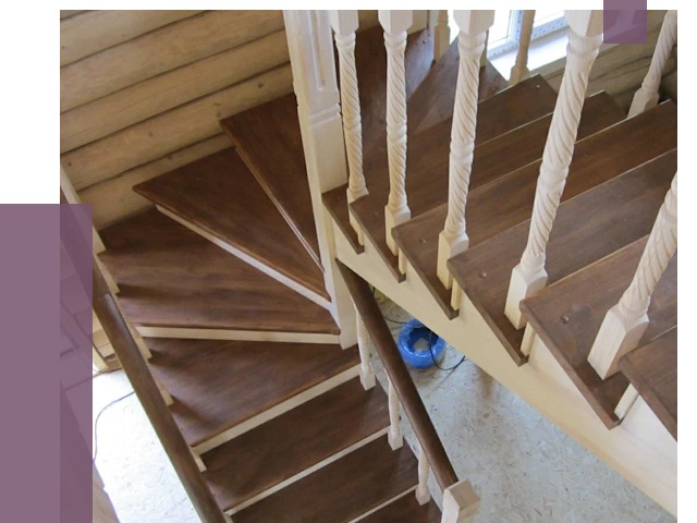 Реставрация деревянных лестниц в Шуе от 4318 руб.