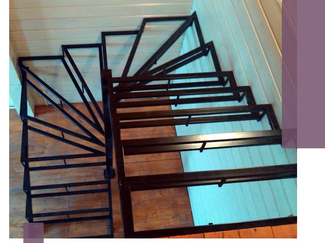 Изготовление металлических лестниц любой сложности в Шуе