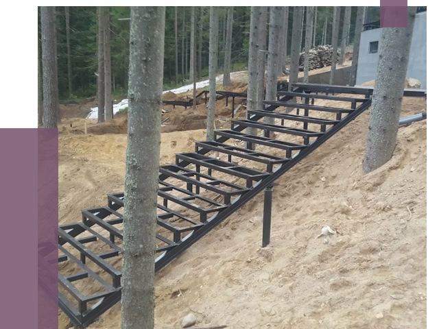 Монтаж металлических лестниц в Шуе от 13621 руб. 