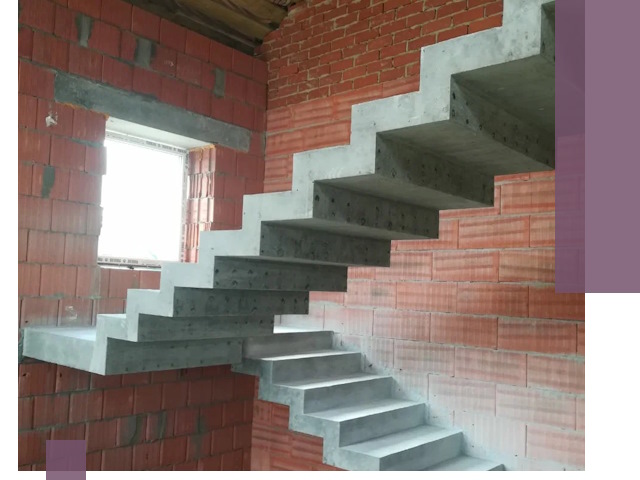 Бетонные лестницы под ключ в Шуе: монтаж, демонтаж, ремонт