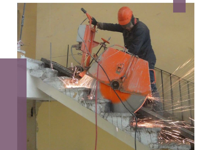 Демонтаж бетонных лестниц в Шуе от 4626 руб. за м2 | ПРОЛЁТ-Шуя