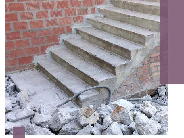 Демонтаж бетонных лестниц в Шуе: быстро и безопасно