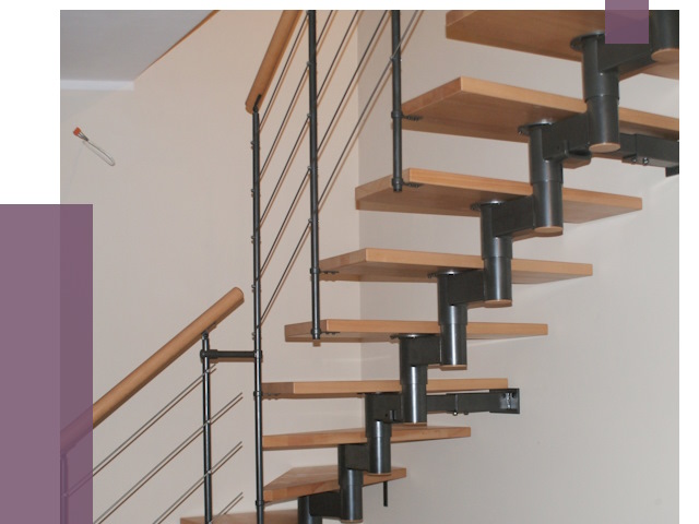 Изготовление модульных лестниц в Шуе от 11565 руб. 