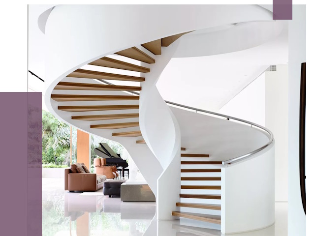 Винтовые лестницы в Шуе под ключ от 48830 руб. | ПРОЛЁТ-Шуя