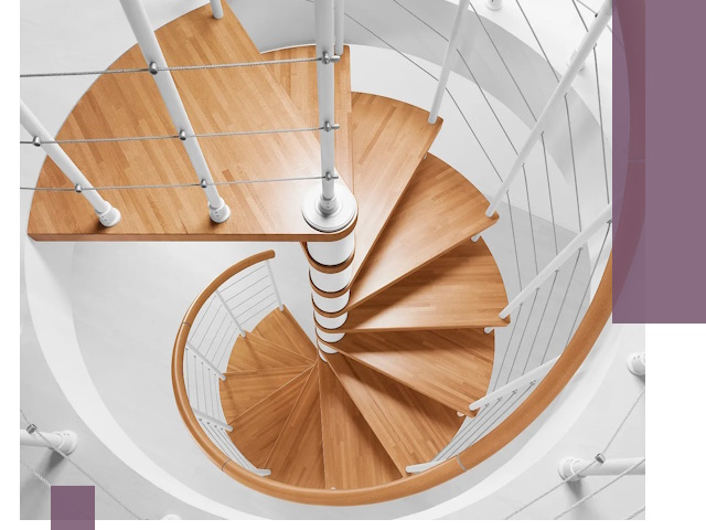 Изготовление винтовых лестниц под ключ в Шуе