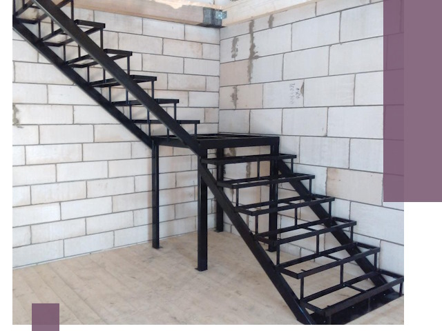 Лестницы на металлокаркасе под ключ в Шуе — изготовление и монтаж