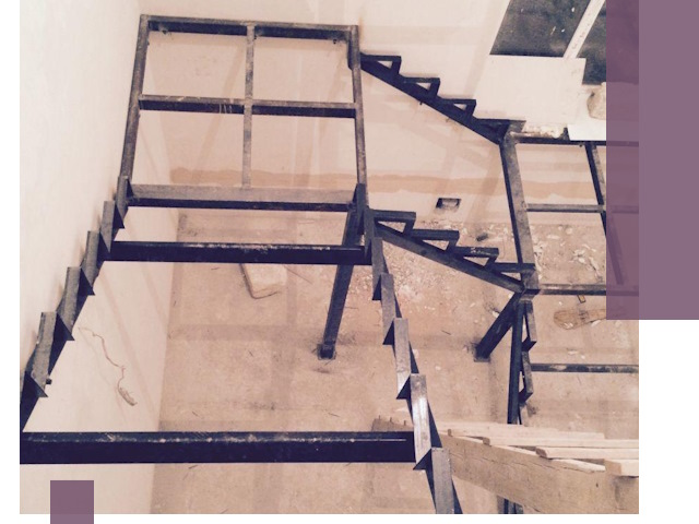 Монтаж лестниц на металлокаркасе в Шуе быстро и качественно