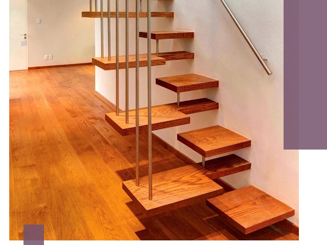 Лестницы «гусиный шаг» на заказ в Шуе для узких пространств