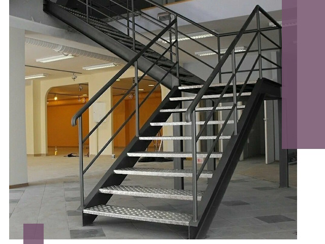 Лестницы для офиса в Шуе: изготовление, монтаж, демонтаж