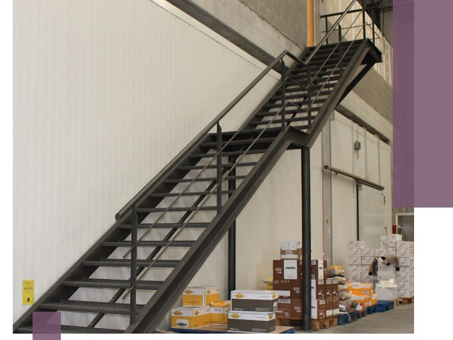 Лестницы для производства в Шуе — изготовление и монтаж