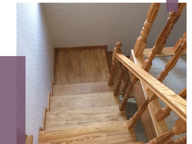 Сосновые лестницы в Шуе под ключ от 8121 руб.  | ПРОЛЁТ-Шуя