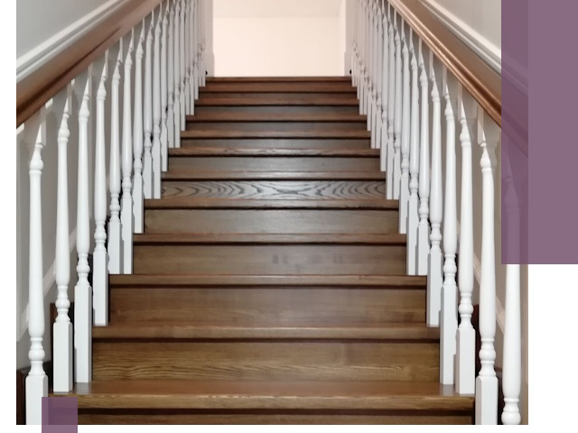 Лестницы из ясеня на заказ в Шуе — изготовление и монтаж