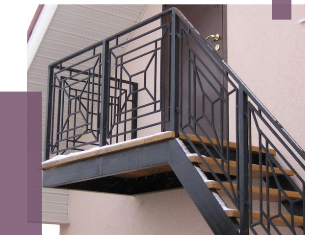 Металлические перила в Шуе от 4318 руб.  | ПРОЛЁТ-Шуя