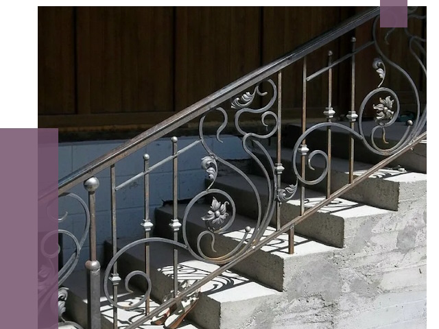 Кованые перила в Шуе от 8738 руб. под ключ — качество от ПРОЛЁТ-Шуя