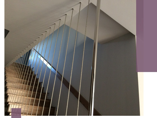 Тросовые перила под ключ в Шуе — производство и монтаж