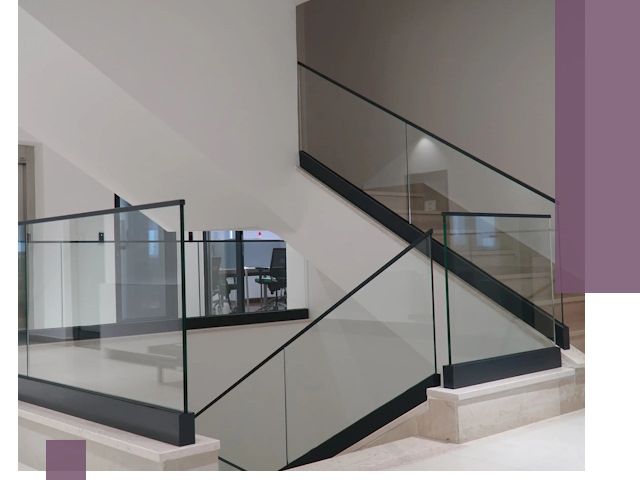 Стеклянные перила премиум-класса с установкой в Шуе