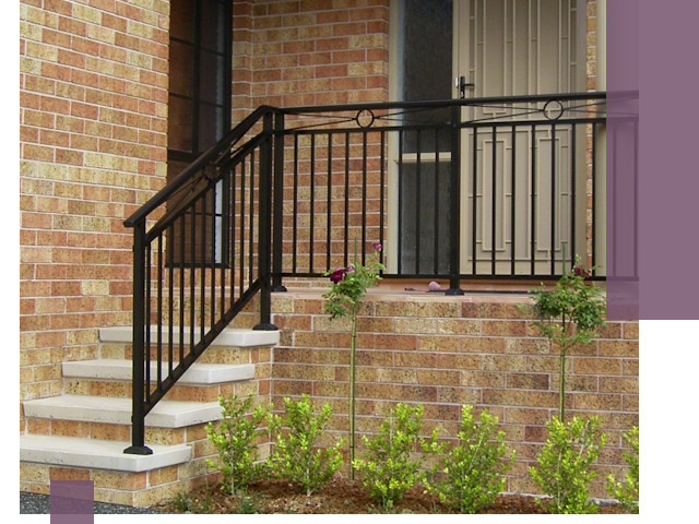 Уличные перила из металла под ключ в Шуе