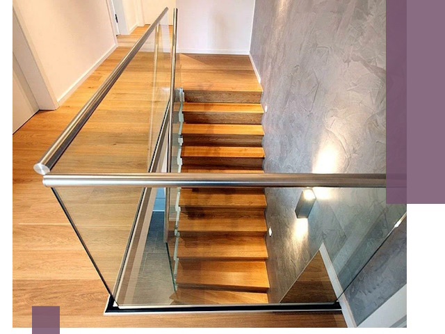 Перила для лестницы в доме — изготовление и монтаж в Шуе