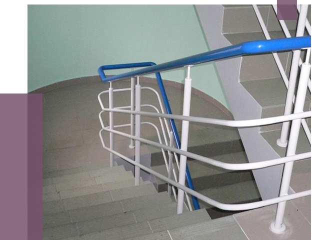 Перила в подъезде в Шуе — установка и замена от 7453 руб. | ПРОЛЁТ-Шуя