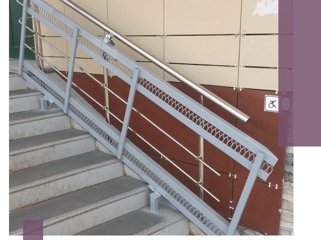 Изготовление откидных пандусов под ключ в Шуе