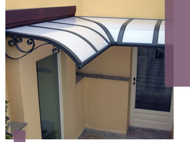 Монтаж козырьков любой сложности в Шуе под ключ