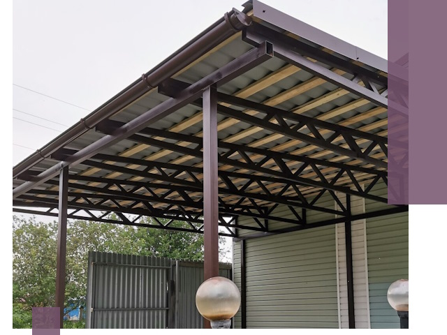 Навесы под ключ в Шуе: изготовление, монтаж и гарантия