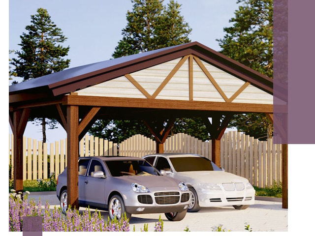 Навесы для автомобиля в Шуе — изготовление и монтаж