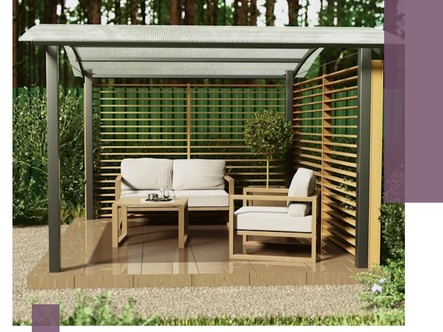 Навесы для дачи в Шуе: изготовление, монтаж и демонтаж