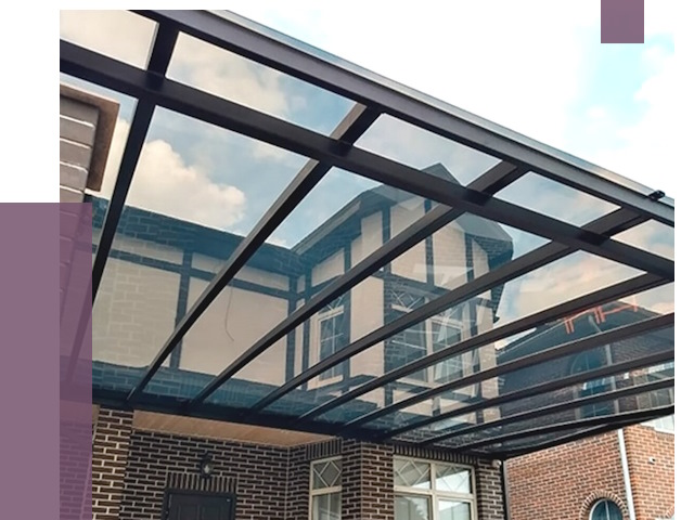 Навесы из поликарбоната в Шуе от 8656 руб. под ключ — ПРОЛЁТ-Шуя