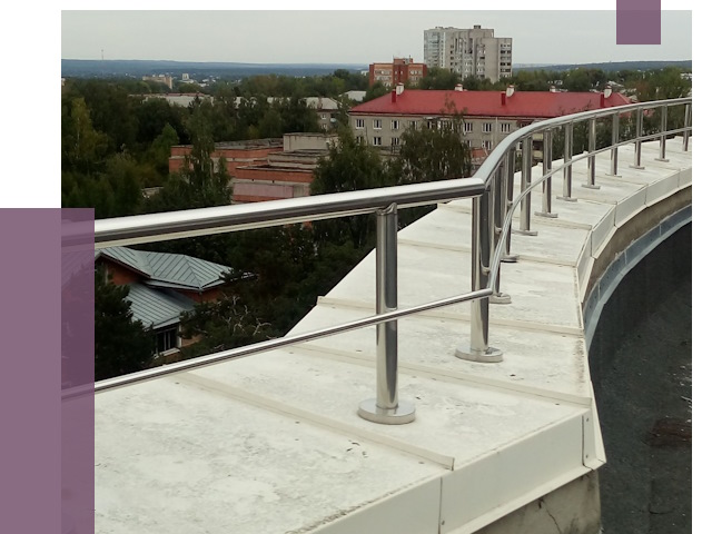 Парапеты и ограждения кровли в Шуе от 4986 руб.