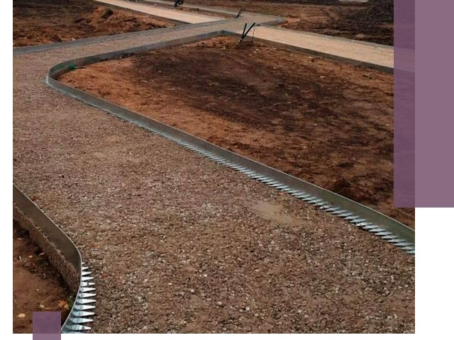 Металлические бордюры под ключ в Шуе — изготовление и монтаж