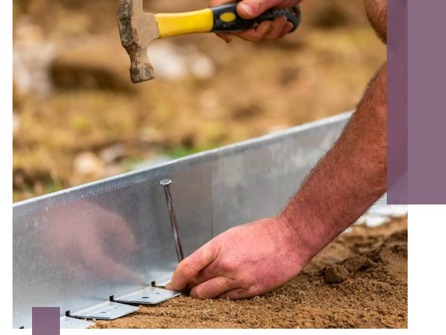 Монтаж металлических бордюров в Шуе быстро и качественно