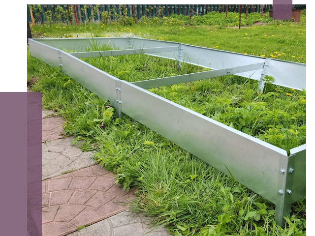 Металлические бордюры для грядок в Шуе от 1799 руб.