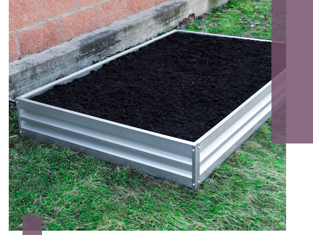 Металлические бордюры для грядок в Шуе: прочность и аккуратность