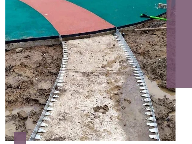 Металлические бордюры для дорожек в Шуе — монтаж и изготовление