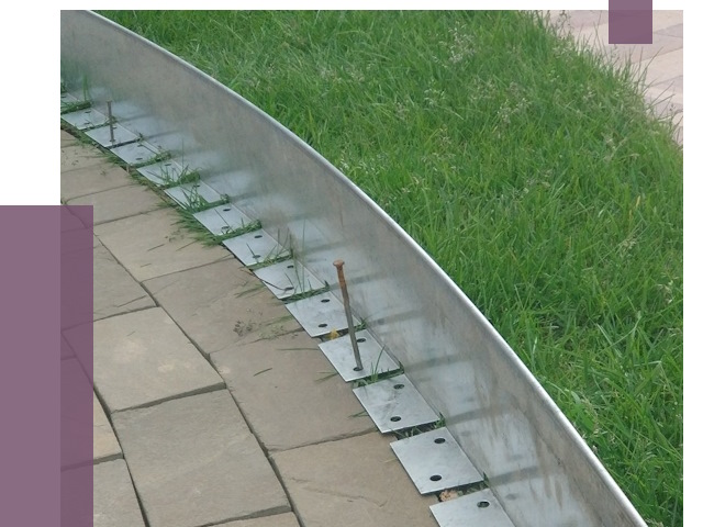 Металлические бордюры для тротуаров в Шуе от 8738 руб.