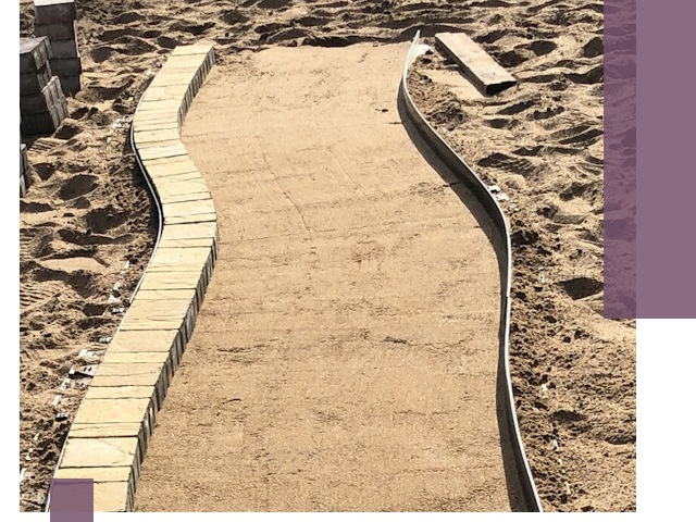 Металлические бордюры для тротуаров в Шуе — прочные и долговечные