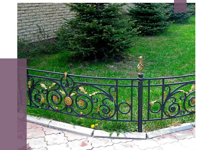 Кованые газонные ограждения в Шуе от 7659 руб. — ПРОЛЁТ-Шуя