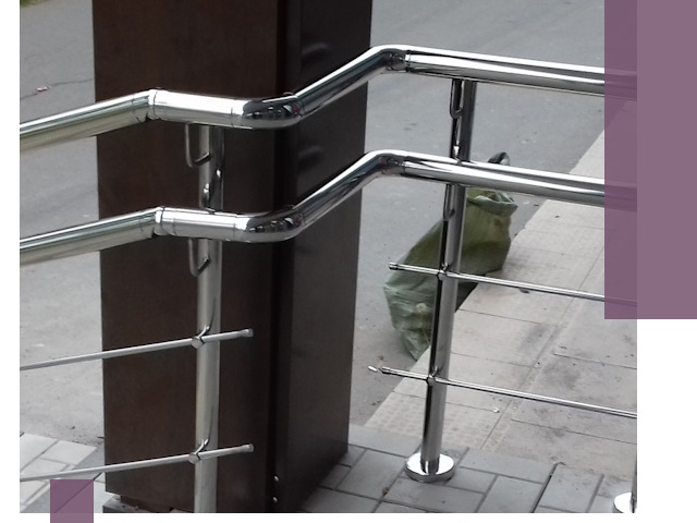 Монтаж поручней из нержавеющей стали в Шуе качественно и быстро